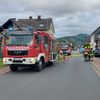 FW Finnentrop: Brand eines Holzschuppens in Finnentrop-Heggen