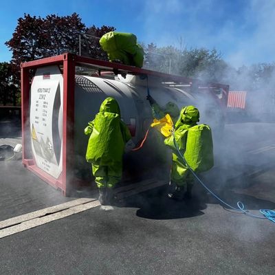 FW Mechernich: ABC-Übung am 26. April 2025 im Chemiepark Knapsack Hürth