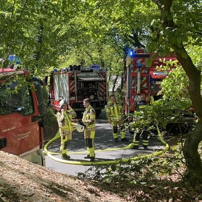 FW-MK: Waldbrand auf der Rauhen Hardt