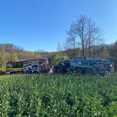 FW-Velbert: Waldbrand in Velbert-Neviges