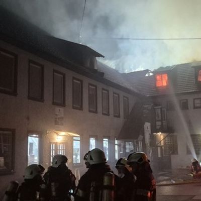 KFV Sigmaringen: 17.06.2026 Brand Industriegebäude in Neufra