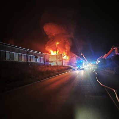 KFV Sigmaringen: 17.06.2026 Brand Industriegebäude in Neufra