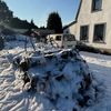 Feuerwehr Goch: Reisemobil in Vollbrand: Feuerwehr verhindert Übergreifen der Flammen