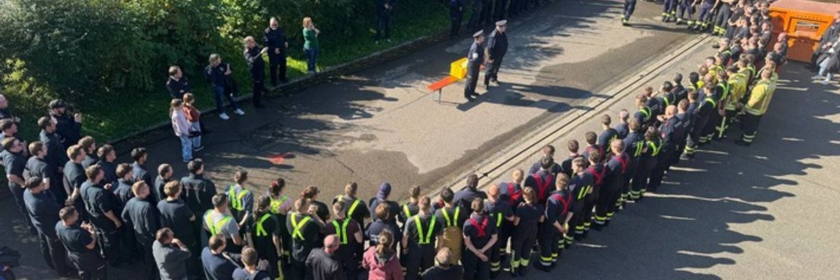 FW LK Esslingen: Abnahme des Leistungsabzeichens im Landkreis Esslingen