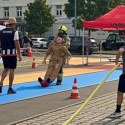 FW Konstanz: 3. Firefighter Combat Challenge Stuttgart