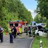 FFW Schwalmtal: Zwei Verletzte bei Verkehrsunfall auf der Nordtangente