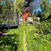 FW Bremerhaven: Feuer im Kleingartengebiet