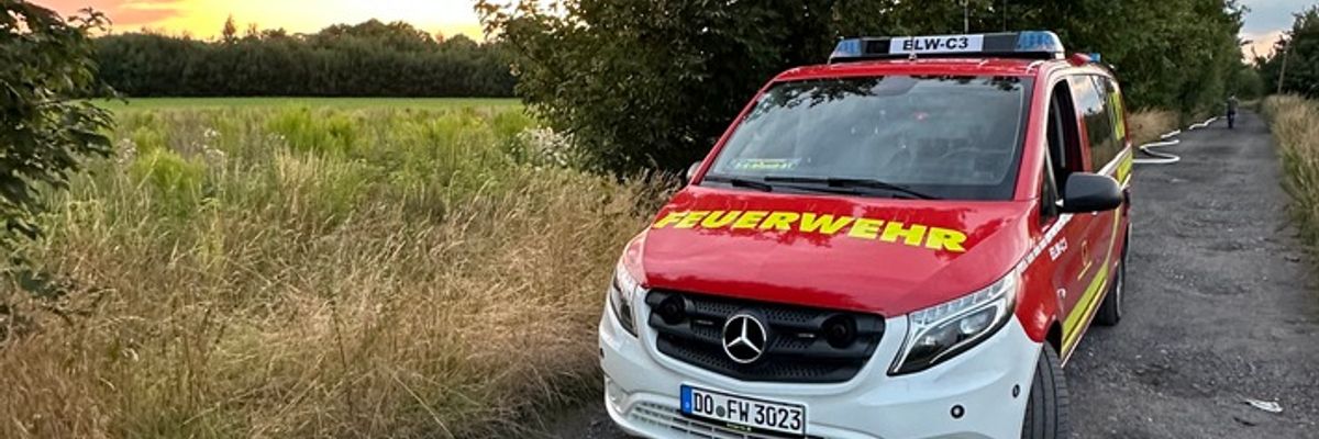 FW-DO: Ergänzende Pressemitteilung zum Scheunenbrand in Dortmund-Scharnhorst