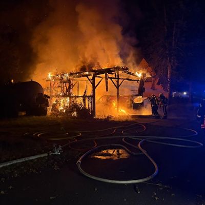 FW-ROW: Großbrand in Bötersen beschäftigt zahlreiche Einsatzkräfte