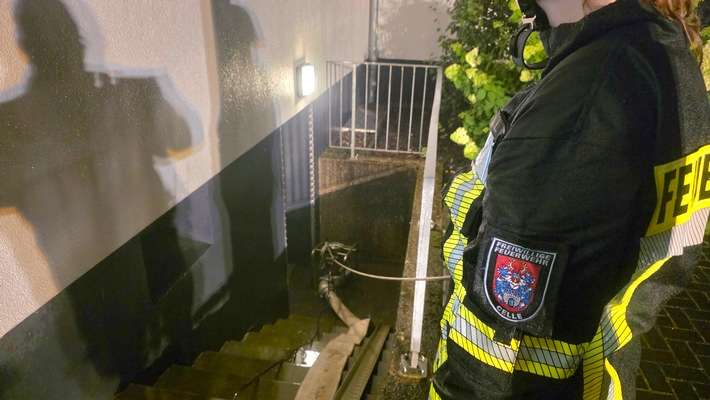 FW Celle: Unwetter über Celle - einsatzreiche Nacht für die Celler Feuerwehr!