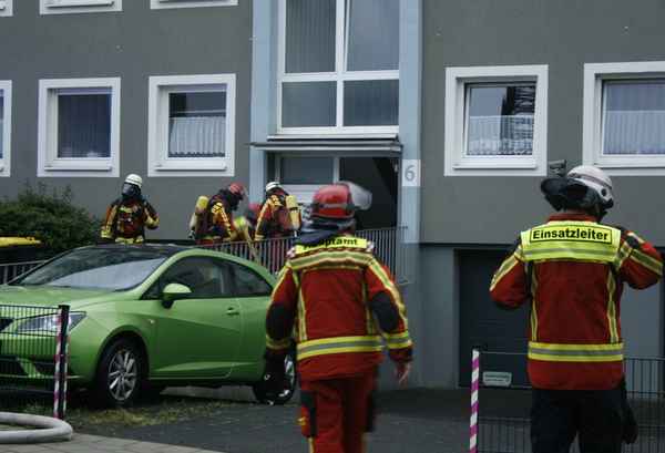 FW Düren: Balkonbrand