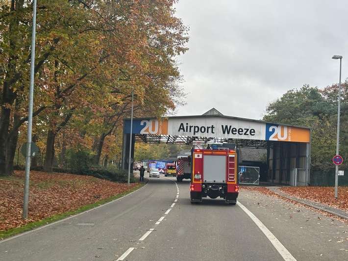 FW Alpen: Bereitschaftsübung in Weeze