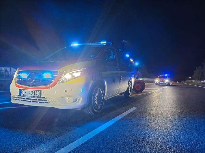 FW Bocholt: Schwerer Verkehrsunfall auf der L 602