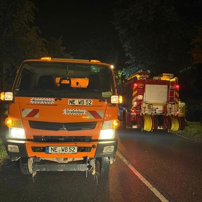 FW Grevenbroich: Starkregen sorgt für zahlreiche Einsätze im Stadtgebiet
