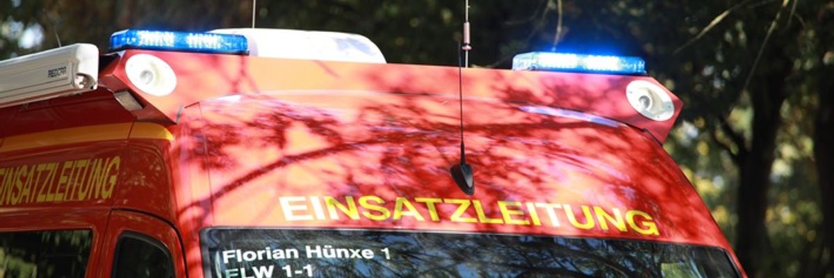 FW Hünxe: Ausgelöste Brandmeldeanlage in Hünxe