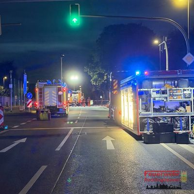 FW-RE: Gefahrguteinsatz an der Autobahnabfahrt A43 in Recklinghausen-Süd
