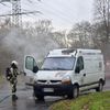 FW Hünxe: Brennender Kleinbus