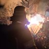 FW Bremerhaven: Feuer auf Kleingartengelände