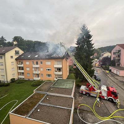 KFV Bodenseekreis: Hoher Sachschaden bei Wohnhausbrand