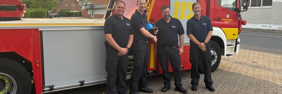 FW Tönisvorst: Weiterbildung zur Führungskraft: Jonas Enger ist neuer Gruppenführer bei der Feuerwehr Tönisvorst