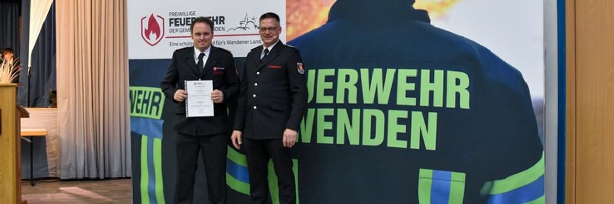 FW Wenden: Jahresdienstbesprechung 2026 der Freiwilligen Feuerwehr Wenden