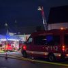 FW-AR: Intensive Jahresübung: Brand in altem Drogerie-Gebäude