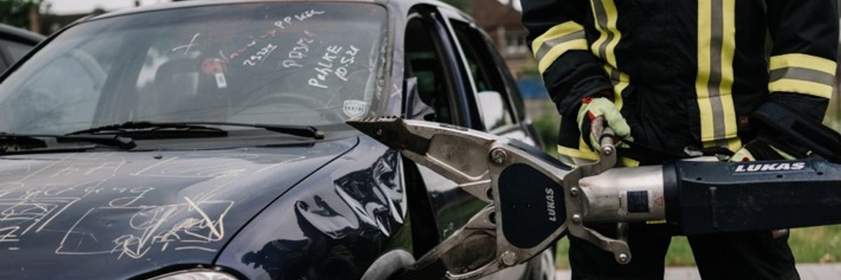 FW-LEV: Technische Rettung nach Verkehrsunfall - Autobahn A3