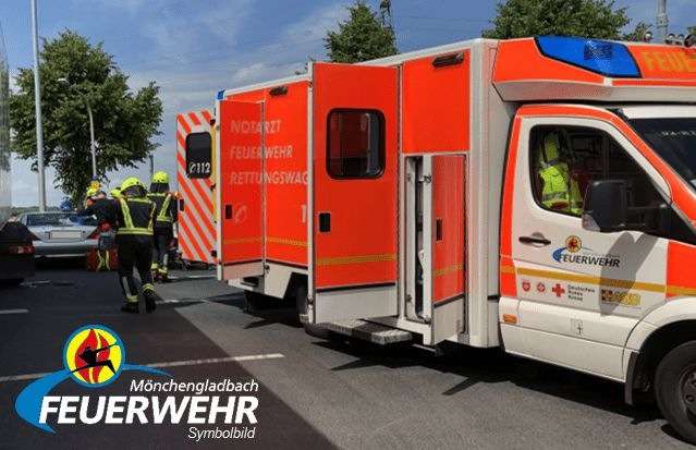 FW-MG: Rettungshubschraubereinsatz nach Verkehrsunfall