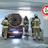 FW Dresden: Brand in einer Tiefgarage - Feuerwehr setzt Spezialtechnik zur Entrauchung ein