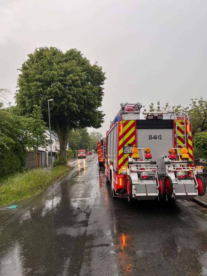 FFW Schiffdorf: Feuerwehr mehrfach in Wehdel gefordert