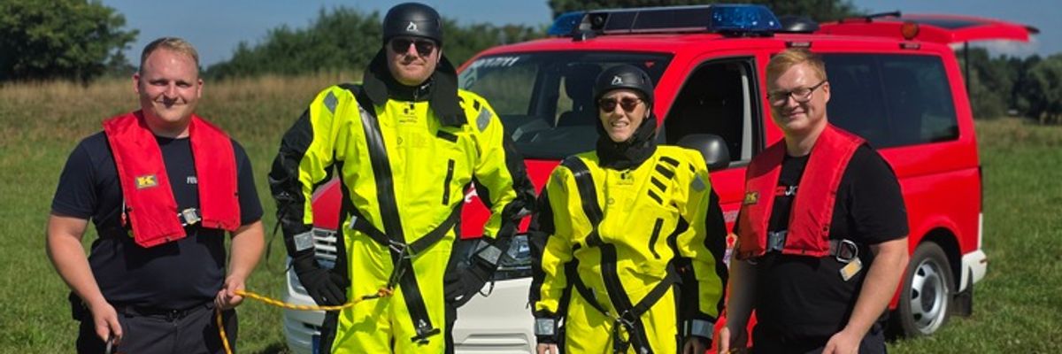 FW Celle: Neue Wasserrettungseinheiten bei der Feuerwehr Celle über an der Aller