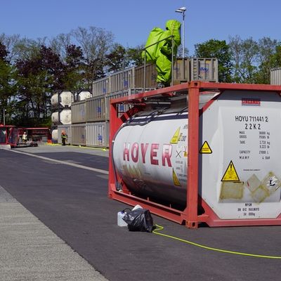 FW Mechernich: ABC-Übung am 26. April 2025 im Chemiepark Knapsack Hürth