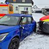 FW VG Westerburg: Rettungswagen prallt auf Einsatzfahrt mit PKW zusammen - drei Personen leicht verletzt