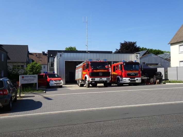 FW-Velbert: "Tag der offenen Tür" beim Löschzug Tönisheide am 27. September 2025