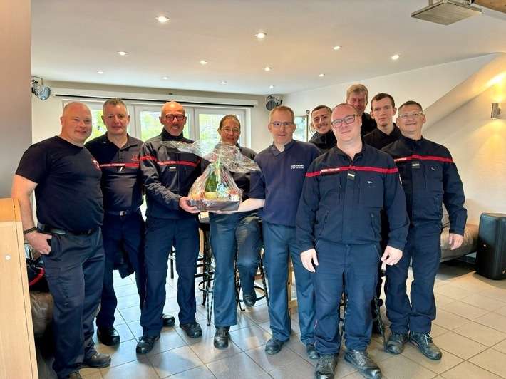 FW Ratingen: Feuerwehr Ratingen empfängt Delegation aus der Partnerstadt Le Quesnoy