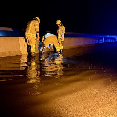 FW Ratingen: Verkehrsunfall auf der BAB 3