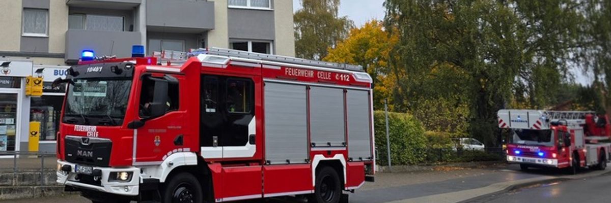 FW Celle: Zwei Einsätze innerhalb von 30 Minuten - verrauchter Treppenraum in Mehrparteienhaus!