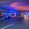 FW Lehrte: Qualmende Achse beim Schwertransporter sorgt für Feuerwehreinsatz