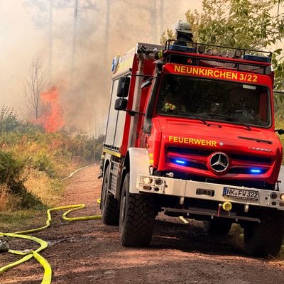 FW LK Neunkirchen: Waldbrand im Hosterwald: Einsatz nach 78 Stunden beendet