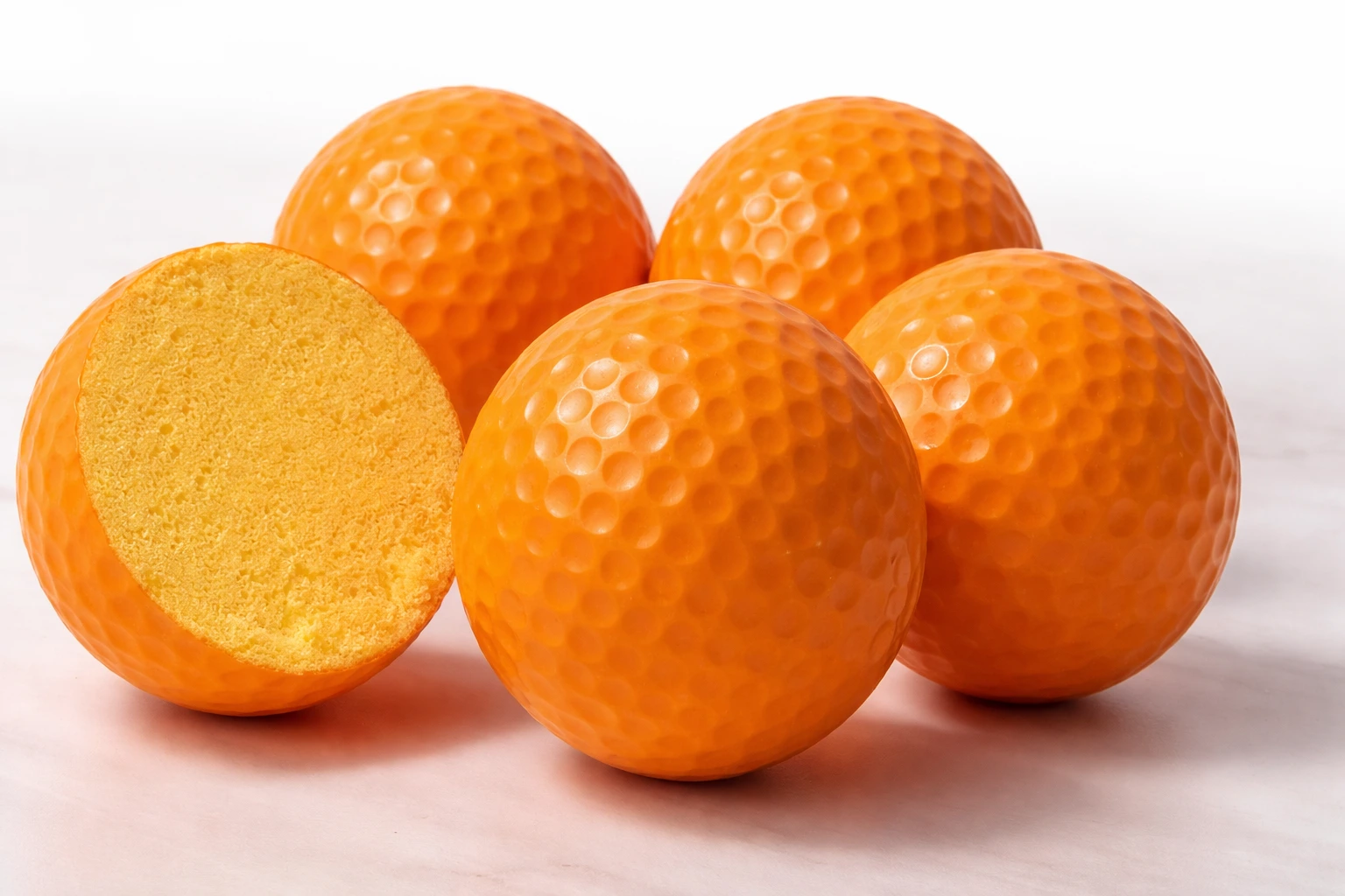 Weiches PU-Material - Minigolfbälle aus PU (5er Set)