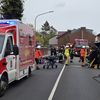 FW Düren: Verkehrsunfall in Düren-Birkesdorf - Pkw-Fahrerin nach Alleinunfall befreit