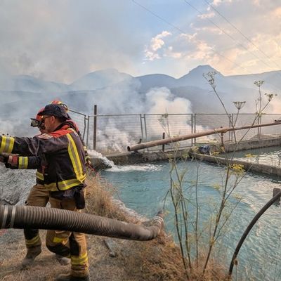 FW-BN: Erfolgreicher Abschluss des Waldbrandeinsatzes des NRW-Waldbrandmoduls GFFF-V DE1 in Spanien