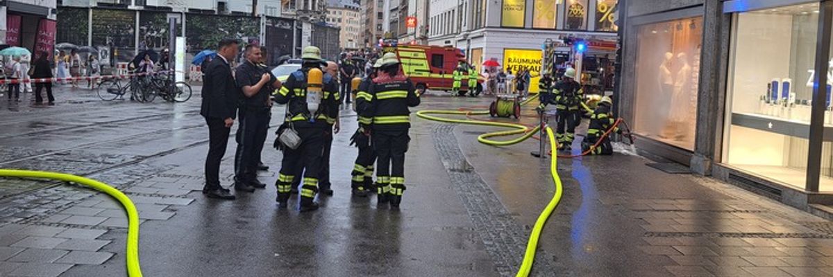 FW-M: Starke Rauchentwicklung in der Innenstadt (Altstadt)