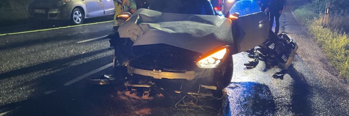 FW-BN: PKW fährt gegen Baum - Fahrer glücklicherweise nur leicht verletzt