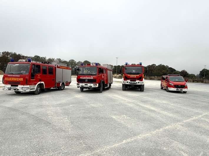 Feuerwehr Kalkar: Fahrsicherheitstraining der Feuerwehr Kalkar