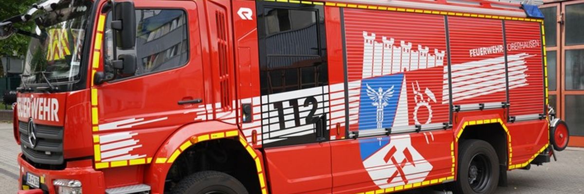 FW-OB: Brandereignis in Industriebetrieb