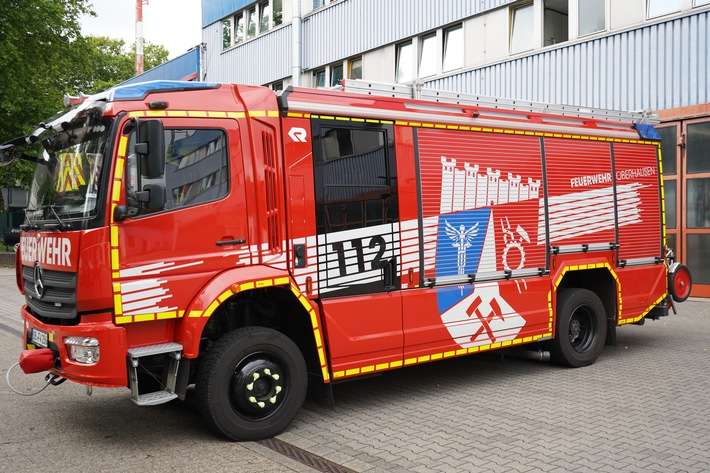 FW-OB: Brandereignis in Industriebetrieb