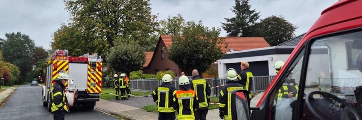 FW-ROW: Gasgeruch in Westertimke
