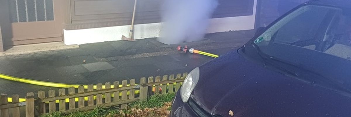 FW-EN: Wetter - Feuerwehr am Wochenende mehrmals im Einsatz