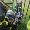 FW Celle: Celler Feuerwehr befreit Reh